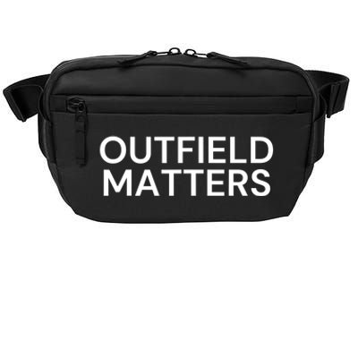 Funny Travel Baseball Outfield Matters Outfielders Crossbody Pack