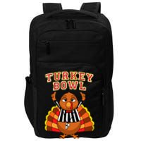 Football Turkey Bowl Annual Family Thanksgiving Game Referee Impact Tech Backpack