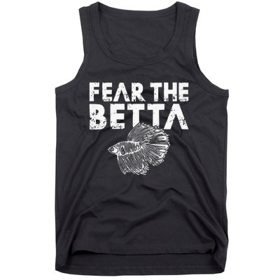 Fear The Betta Fish Tank Top