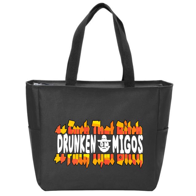 Fuck The Bitch Drunken M.I.G.O.S Zip Tote Bag