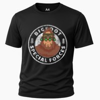 Funny Tactical Bigfoot Special Forces Hide And Seek Champion Cooling Performance Crew T-Shirt