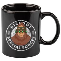 Funny Tactical Bigfoot Special Forces Hide And Seek Champion 11oz C Handle Ceramic Mug