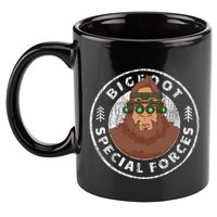 Funny Tactical Bigfoot Special Forces Hide And Seek Champion 11oz C Handle Ceramic Mug