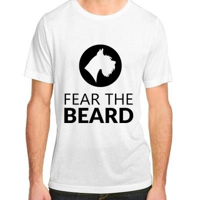 Fear The Beard Funny Schnauzer Lover T Gift Adult ChromaSoft Performance T-Shirt