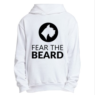 Fear The Beard Funny Schnauzer Lover T Gift Urban Pullover Hoodie