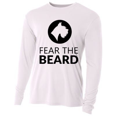 Fear The Beard Funny Schnauzer Lover T Gift Cooling Performance Long Sleeve Crew