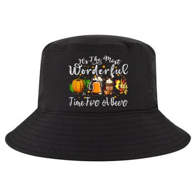 Fall Thanksgiving Beer Festive Celebration Cool Comfort Performance Bucket Hat