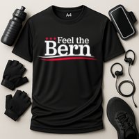 Feel The Bern Campaign Sign Not Me Us Meme Bernie Bro Cooling Performance Crew T-Shirt