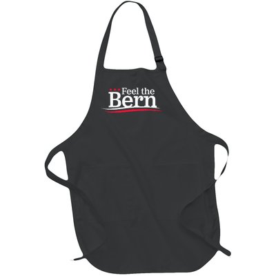 Feel The Bern Campaign Sign Not Me Us Meme Bernie Bro Full-Length Apron With Pockets