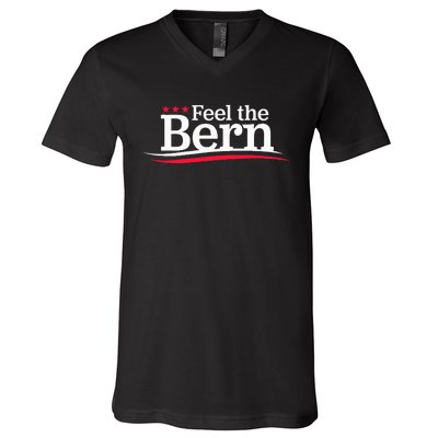 Feel The Bern Campaign Sign Not Me Us Meme Bernie Bro V-Neck T-Shirt