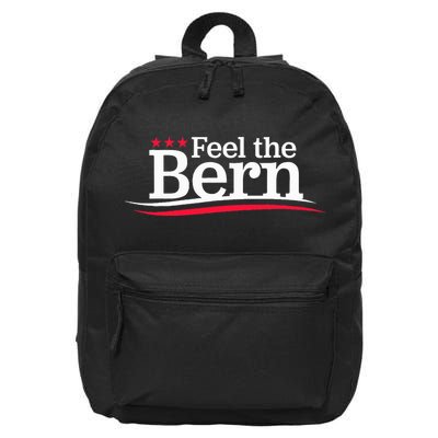 Feel The Bern Campaign Sign Not Me Us Meme Bernie Bro 16 in Basic Backpack