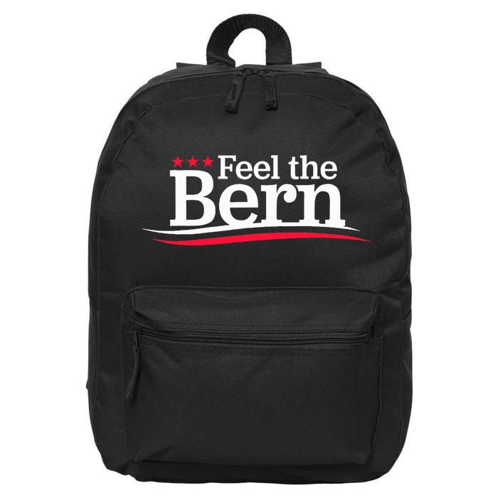 Feel The Bern Campaign Sign Not Me Us Meme Bernie Bro 16 in Basic Backpack