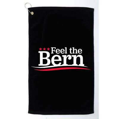 Feel The Bern Campaign Sign Not Me Us Meme Bernie Bro Golf Towel