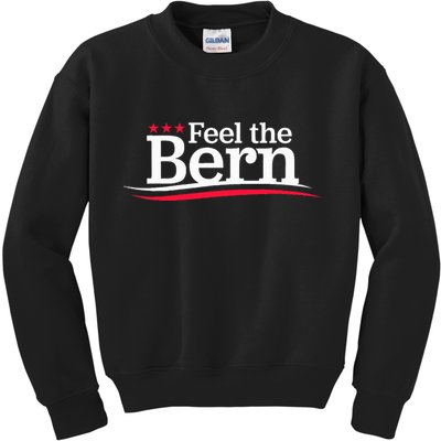 Feel The Bern Campaign Sign Not Me Us Meme Bernie Bro Kids Sweatshirt