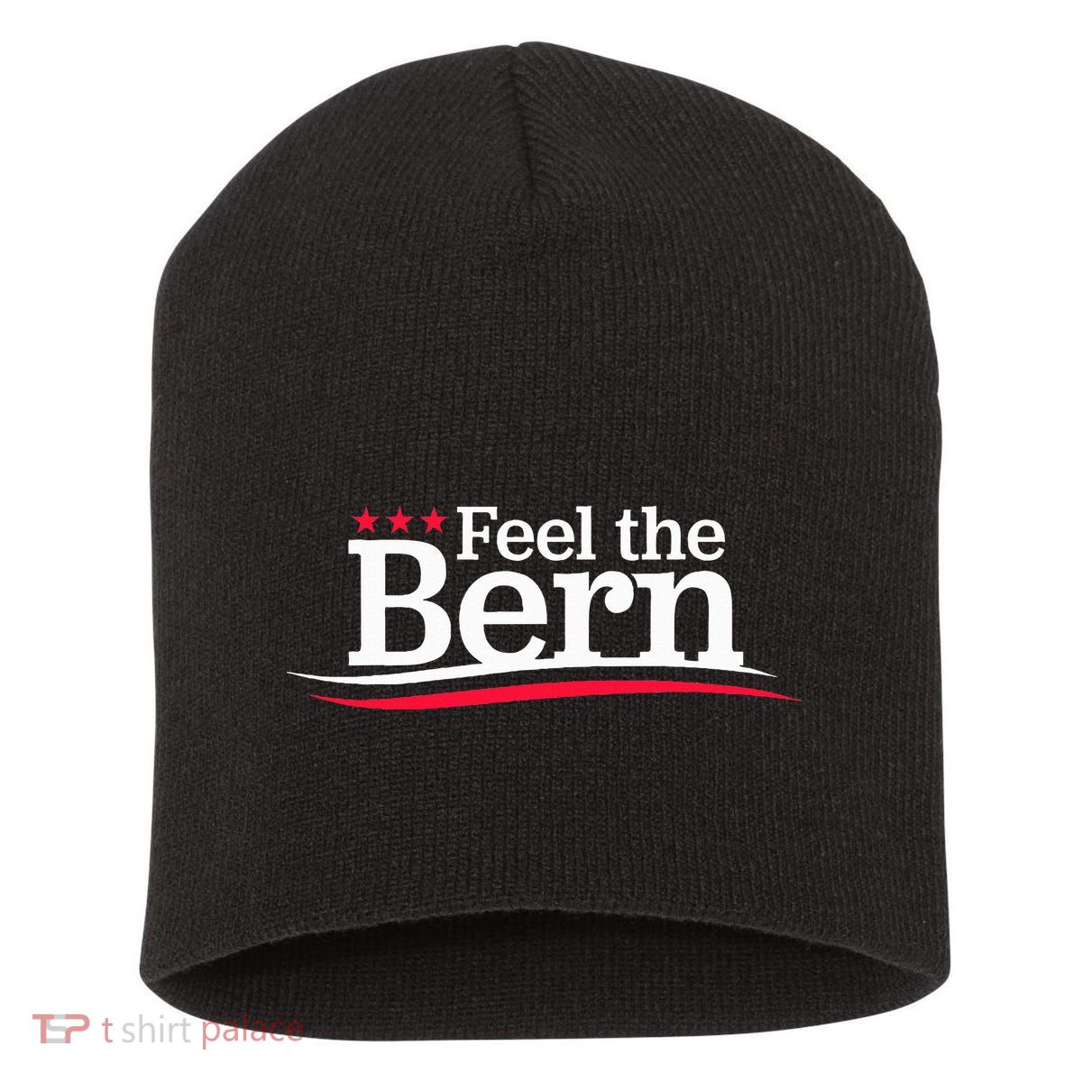 Feel The Bern Campaign Sign Not Me Us Meme Bernie Bro Short Acrylic Beanie