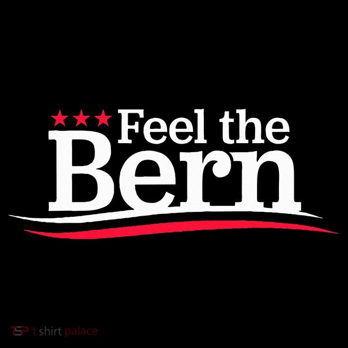Feel The Bern Campaign Sign Not Me Us Meme Bernie Bro Short Acrylic Beanie