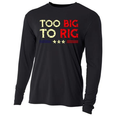 Funny Too Big To Rig 2024 Cooling Performance Long Sleeve Crew