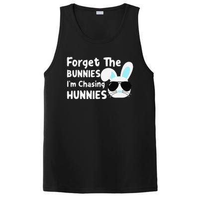 Forget The Bunnies Im Chasing Hunnies Easter Bunnies PosiCharge Competitor Tank