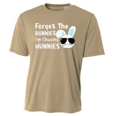 Forget The Bunnies Im Chasing Hunnies Easter Bunnies Cooling Performance Crew T-Shirt