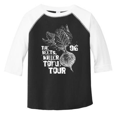 Funny The Beets Killer Tofu Tour Vintage Vegan Animal Rights Toddler Fine Jersey T-Shirt