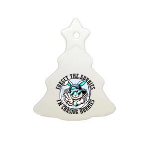 Forget The Bunnies Im Chasing Hunnies Easter Bunny Ceramic Tree Ornament