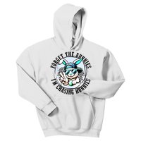 Forget The Bunnies Im Chasing Hunnies Easter Bunny Kids Hoodie