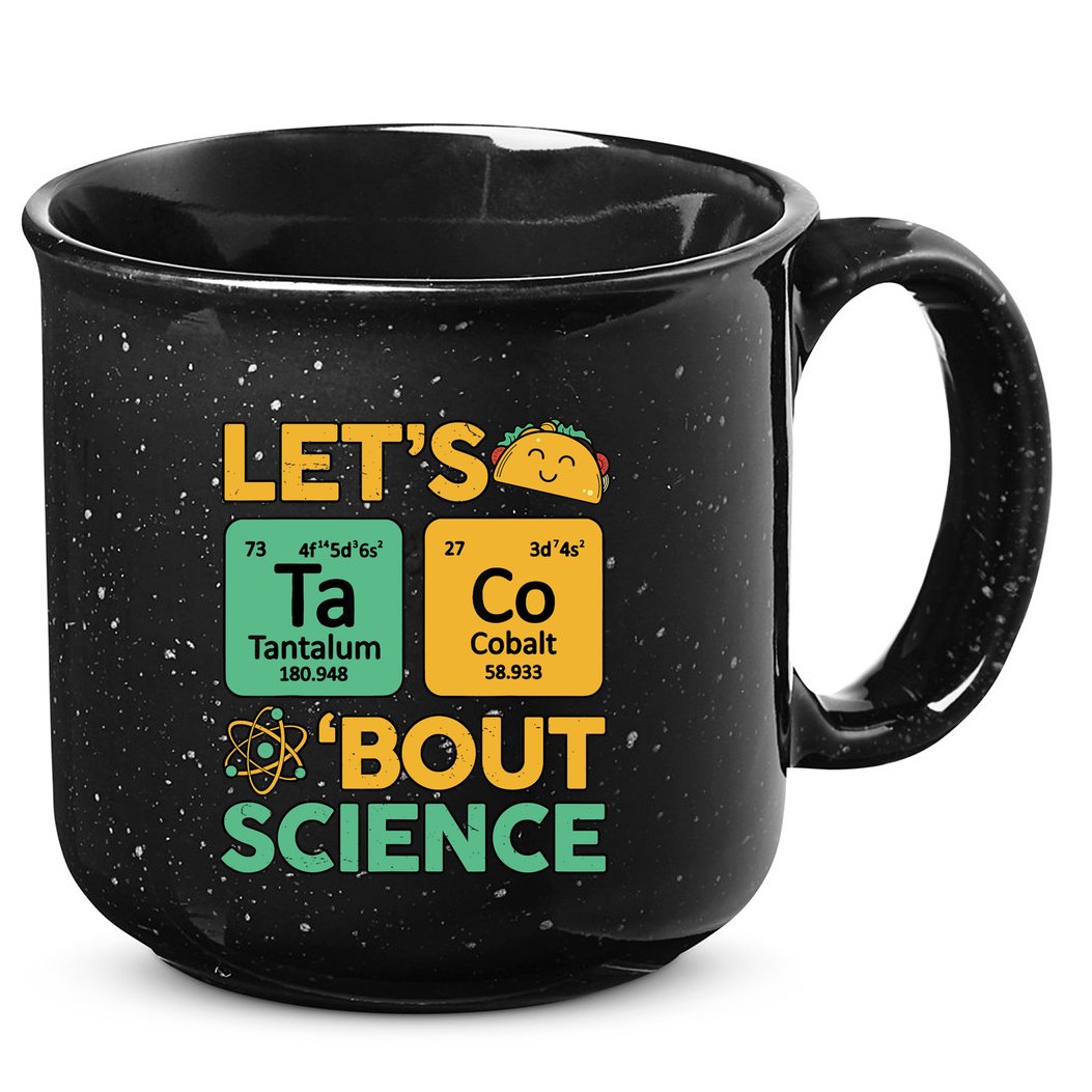 Funny Taco Bout Scienceshirt Tuesday Chemistry Stem Teacher 15oz Campfire Ceramic Mug