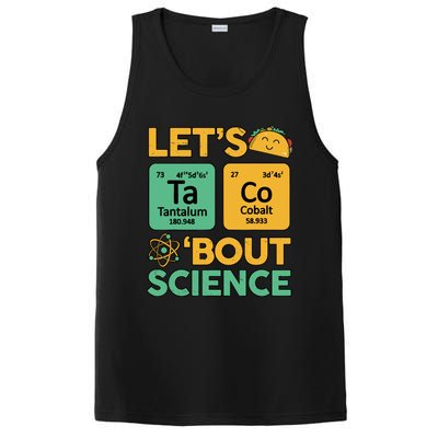 Funny Taco Bout Scienceshirt Tuesday Chemistry Stem Teacher PosiCharge Competitor Tank