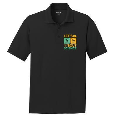 Funny Taco Bout Scienceshirt Tuesday Chemistry Stem Teacher PosiCharge RacerMesh Polo