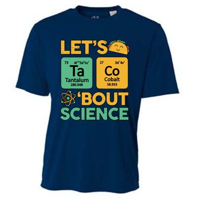 Funny Taco Bout Scienceshirt Tuesday Chemistry Stem Teacher Cooling Performance Crew T-Shirt