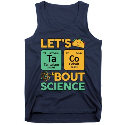Funny Taco Bout Scienceshirt Tuesday Chemistry Stem Teacher Tank Top