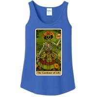 Funny Tarot Card The Gardener Of Life Psychic Fortune Teller Gift Ladies Essential Tank