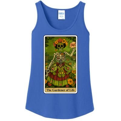 Funny Tarot Card The Gardener Of Life Psychic Fortune Teller Gift Ladies Essential Tank