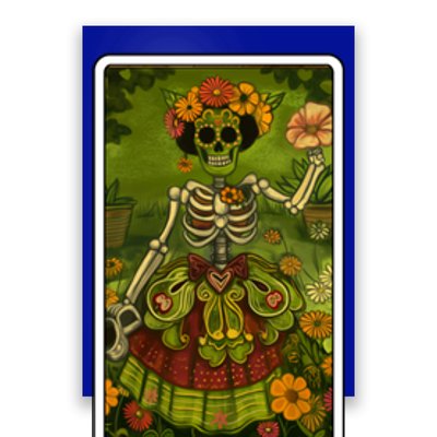 Funny Tarot Card The Gardener Of Life Psychic Fortune Teller Gift Poster