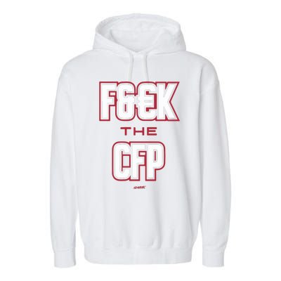 Fuck The Cfp Garment-Dyed Fleece Hoodie