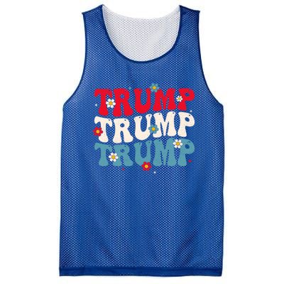 Funny Trump Cute Gift Mesh Reversible Basketball Jersey Tank