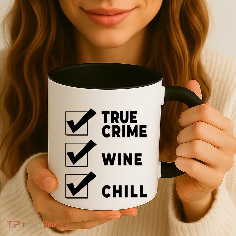 Funny True Crime Checklist Gift Design For Lovers Junkies Meaningful Gift Mug
