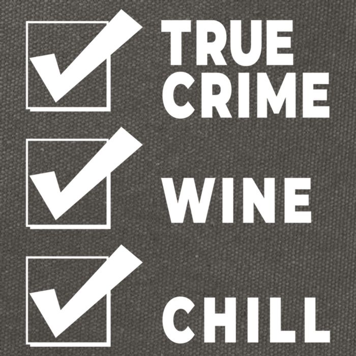 Funny True Crime Checklist Gift Design For Lovers Junkies Meaningful Gift Cotton Canvas Backpack