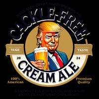 Funny Trump Cackle Free Cream Ale Beer Pun For Trump Support Impact Tech Backpack