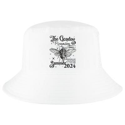 Funny The Cicadas Reunion Summer 2024 Cool Comfort Performance Bucket Hat