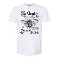 Funny The Cicadas Reunion Summer 2024 Softstyle CVC T-Shirt