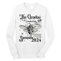 Funny The Cicadas Reunion Summer 2024 Long Sleeve Shirt