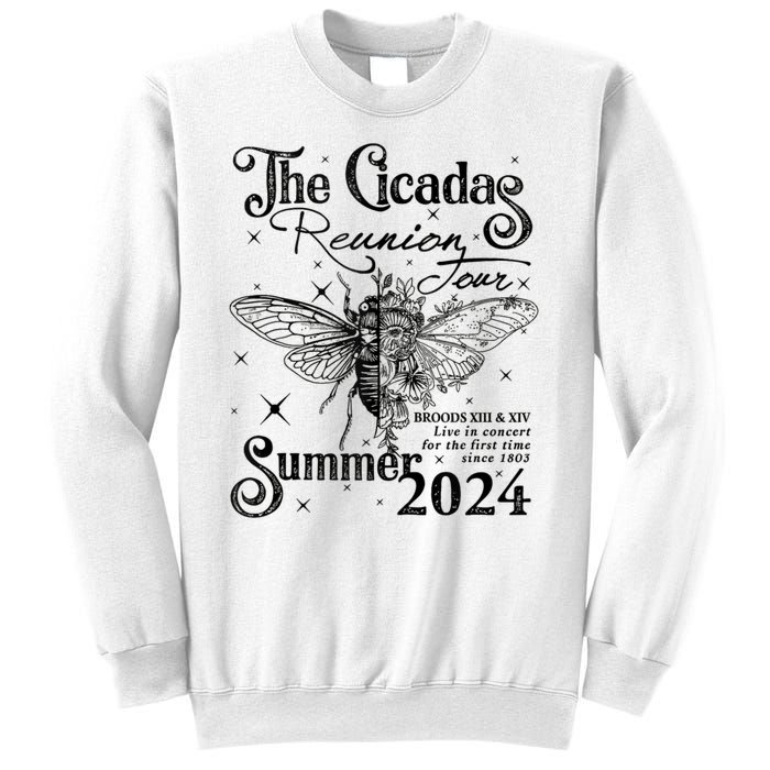 Funny The Cicadas Reunion Summer 2024 Sweatshirt