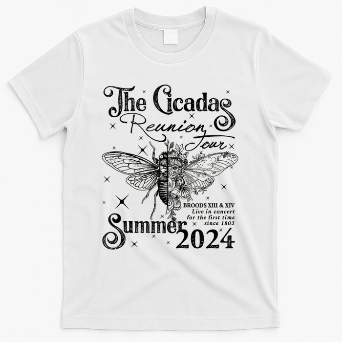 Funny The Cicadas Reunion Summer 2024 T-Shirt