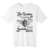 Funny The Cicadas Reunion Summer 2024 Tall Fusion ChromaSoft Performance T-Shirt