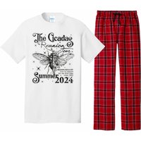 Funny The Cicadas Reunion Summer 2024 Pajama Set