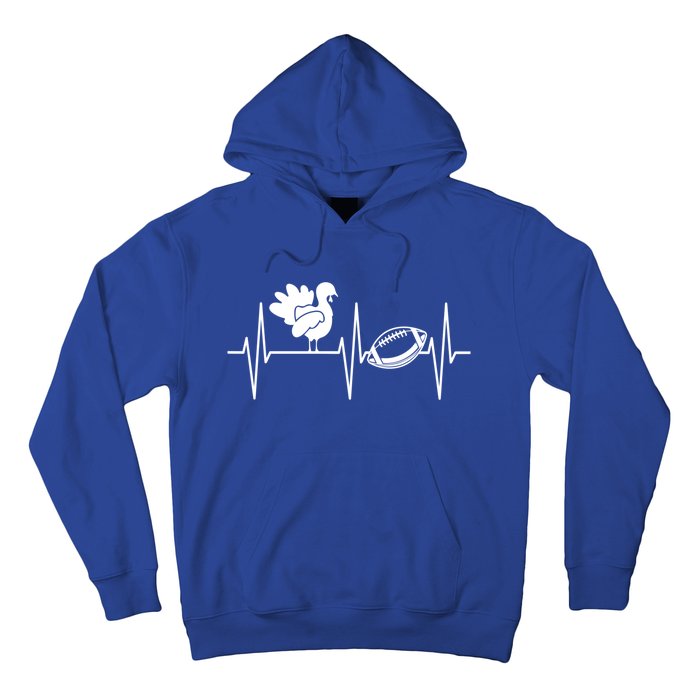 Football Turkey Cool Gift Thanksgiving Turkey And Football Gift Hoodie