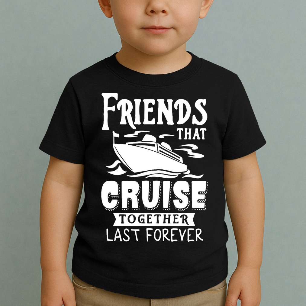 Friends That Cruise Together Last Forever Toddler T-Shirt