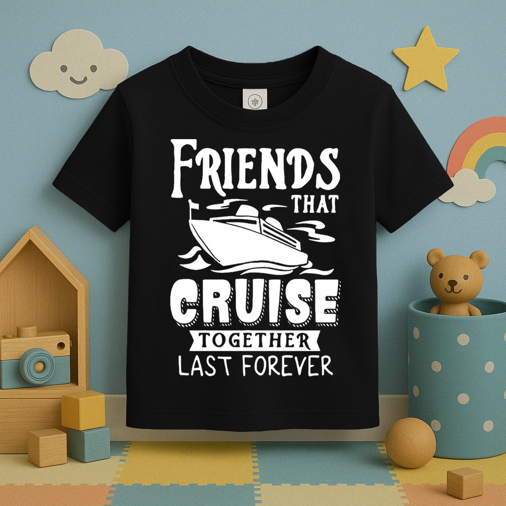 Friends That Cruise Together Last Forever Toddler T-Shirt