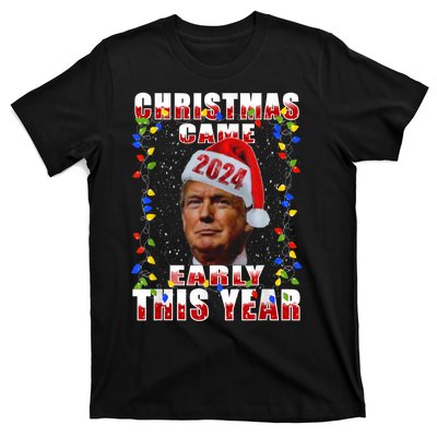 Funny Trump Christmas Came Early Voter Political T-Shirt